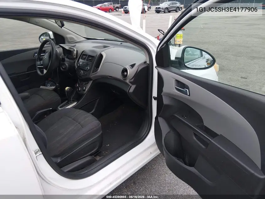 2014 Chevrolet Sonic Lt Auto VIN: 1G1JC5SH3E4177906 Lot: 45390985