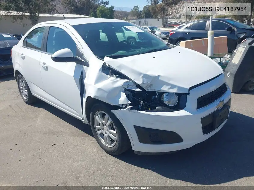 2014 Chevrolet Sonic Lt Auto VIN: 1G1JC5SH9E4187954 Lot: 45409815