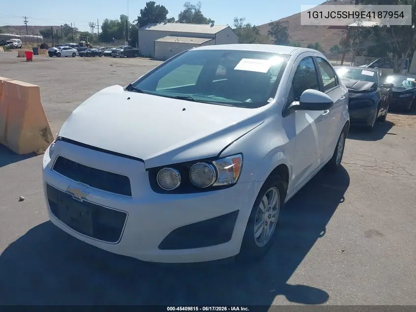 2014 Chevrolet Sonic Lt Auto VIN: 1G1JC5SH9E4187954 Lot: 45409815