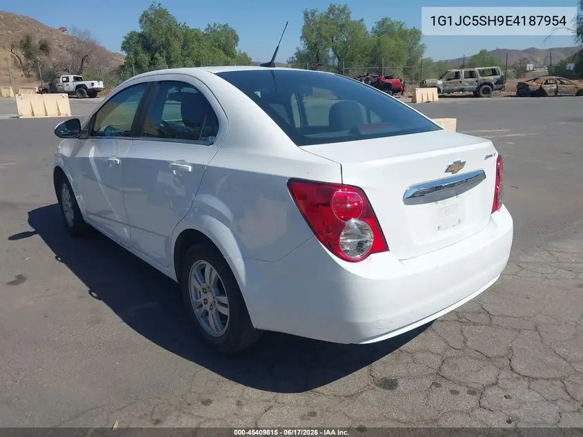 2014 Chevrolet Sonic Lt Auto VIN: 1G1JC5SH9E4187954 Lot: 45409815