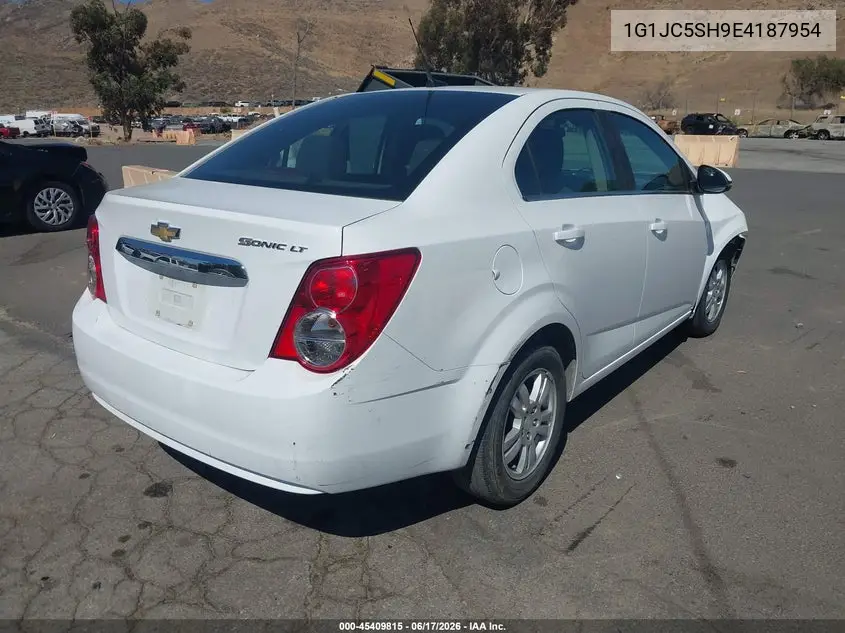2014 Chevrolet Sonic Lt Auto VIN: 1G1JC5SH9E4187954 Lot: 45409815