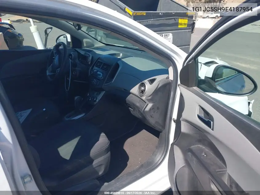 2014 Chevrolet Sonic Lt Auto VIN: 1G1JC5SH9E4187954 Lot: 45409815