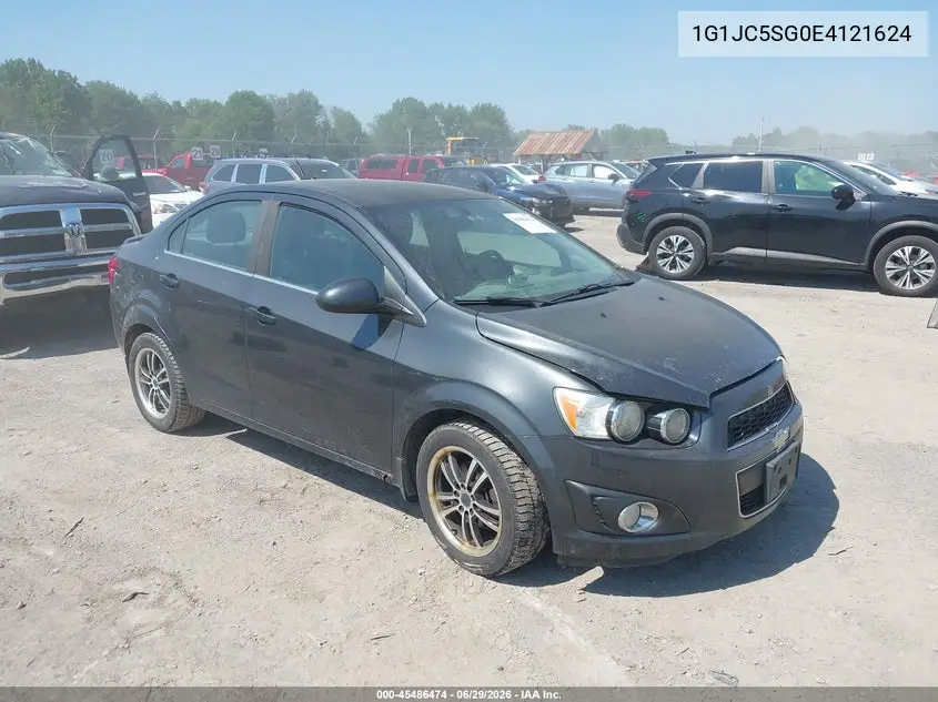 2014 Chevrolet Sonic Lt Auto VIN: 1G1JC5SG0E4121624 Lot: 45486474