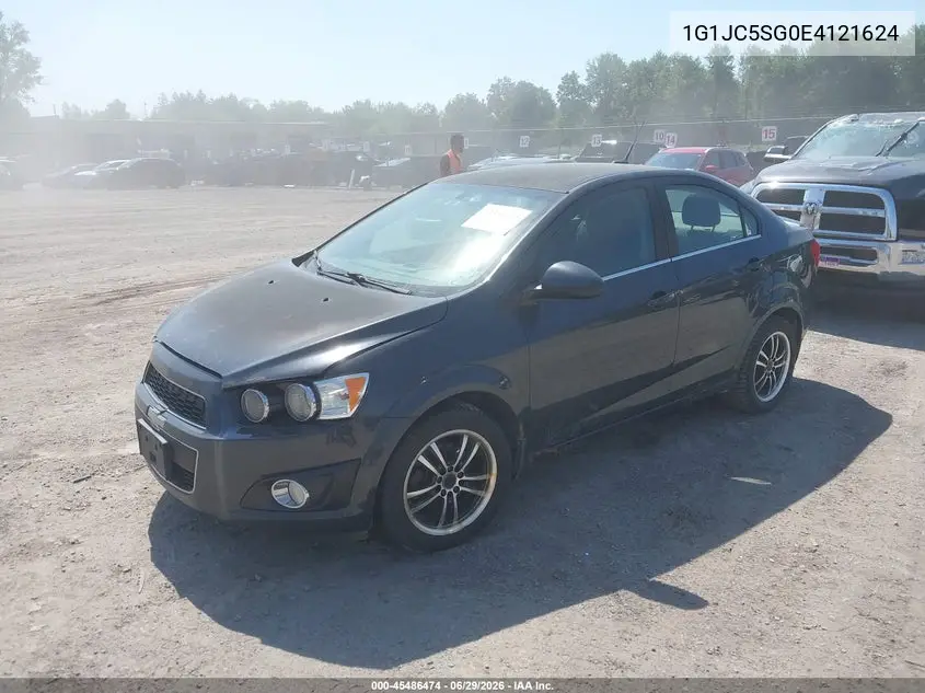 2014 Chevrolet Sonic Lt Auto VIN: 1G1JC5SG0E4121624 Lot: 45486474