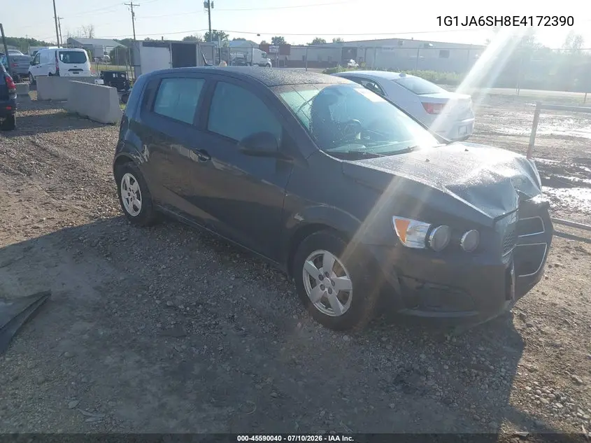 2014 Chevrolet Sonic Ls Auto VIN: 1G1JA6SH8E4172390 Lot: 45590040