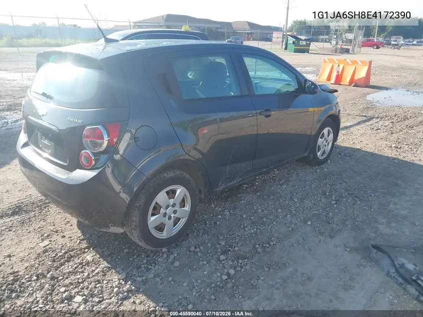 2014 Chevrolet Sonic Ls Auto VIN: 1G1JA6SH8E4172390 Lot: 45590040