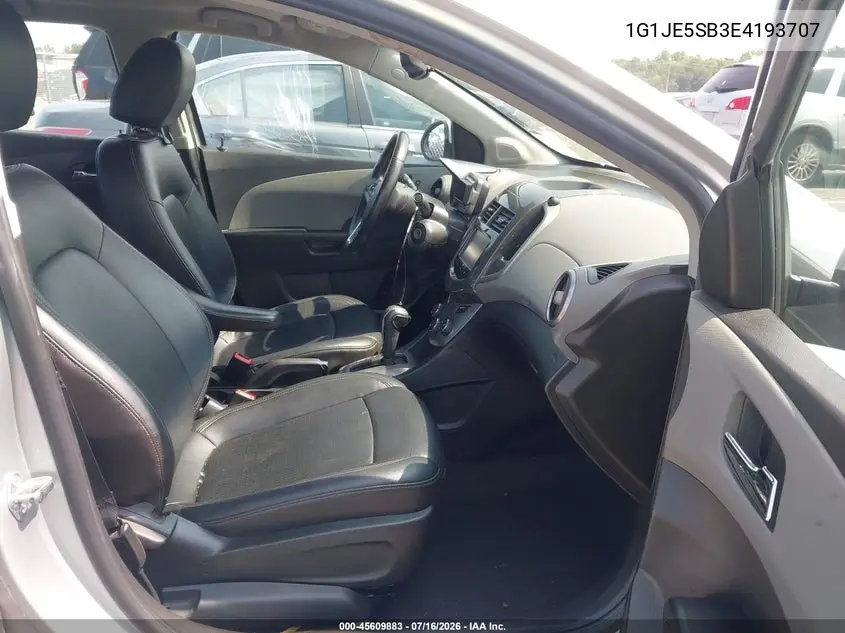2014 Chevrolet Sonic Ltz Auto VIN: 1G1JE5SB3E4193707 Lot: 45609883