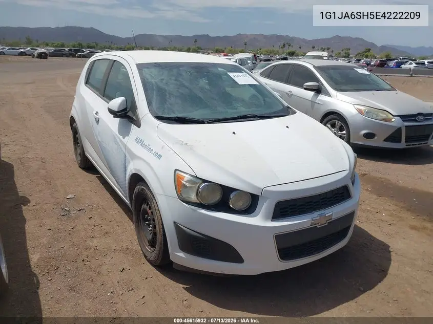 2014 Chevrolet Sonic Ls Auto VIN: 1G1JA6SH5E4222209 Lot: 45615932
