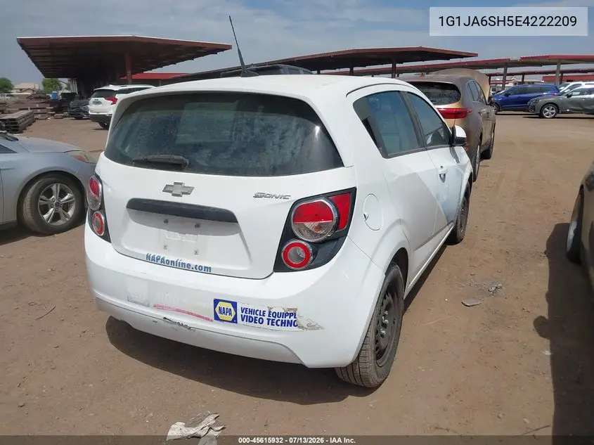 2014 Chevrolet Sonic Ls Auto VIN: 1G1JA6SH5E4222209 Lot: 45615932