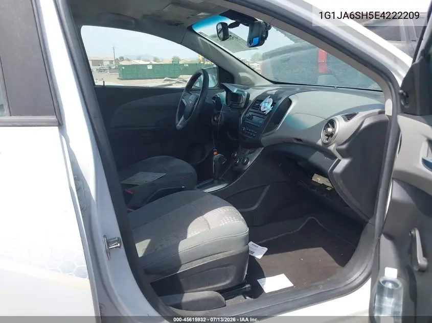 2014 Chevrolet Sonic Ls Auto VIN: 1G1JA6SH5E4222209 Lot: 45615932