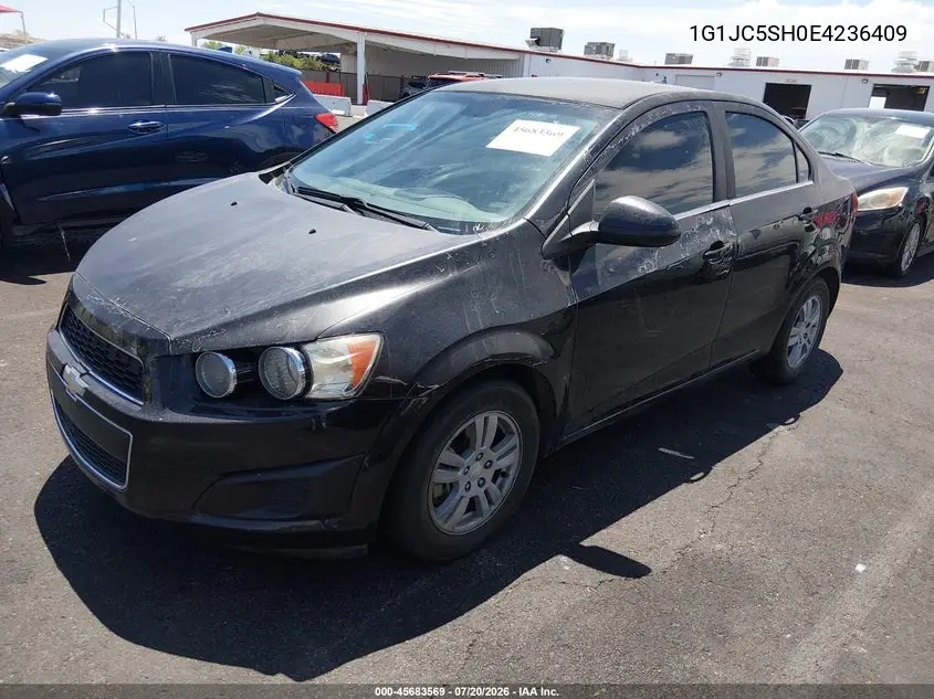 2014 Chevrolet Sonic Lt Auto VIN: 1G1JC5SH0E4236409 Lot: 45683569