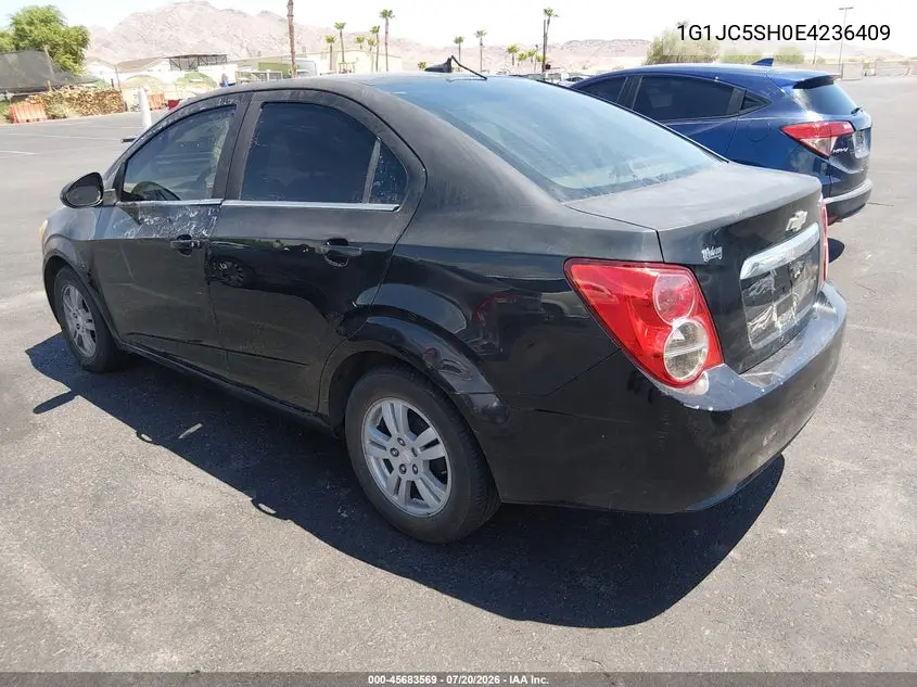 2014 Chevrolet Sonic Lt Auto VIN: 1G1JC5SH0E4236409 Lot: 45683569