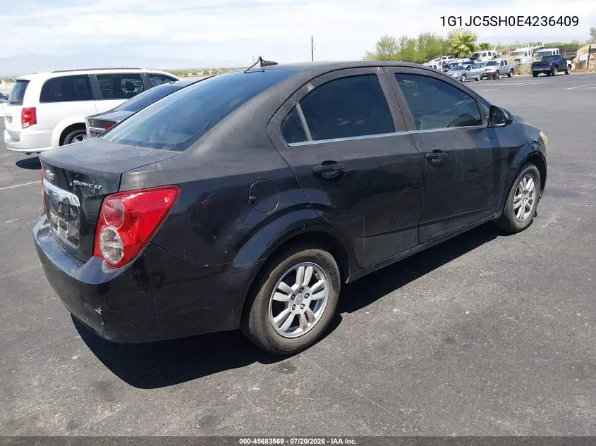 2014 Chevrolet Sonic Lt Auto VIN: 1G1JC5SH0E4236409 Lot: 45683569