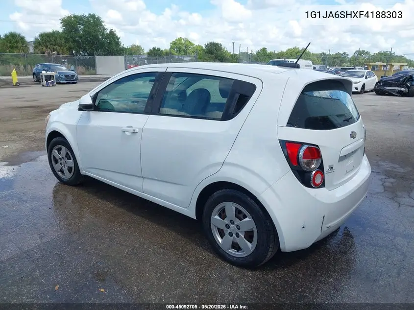 2015 Chevrolet Sonic Ls Auto VIN: 1G1JA6SHXF4188303 Lot: 45092705