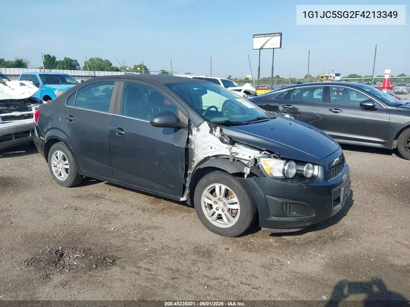 2015 Chevrolet Sonic Lt Auto VIN: 1G1JC5SG2F4213349 Lot: 45235301