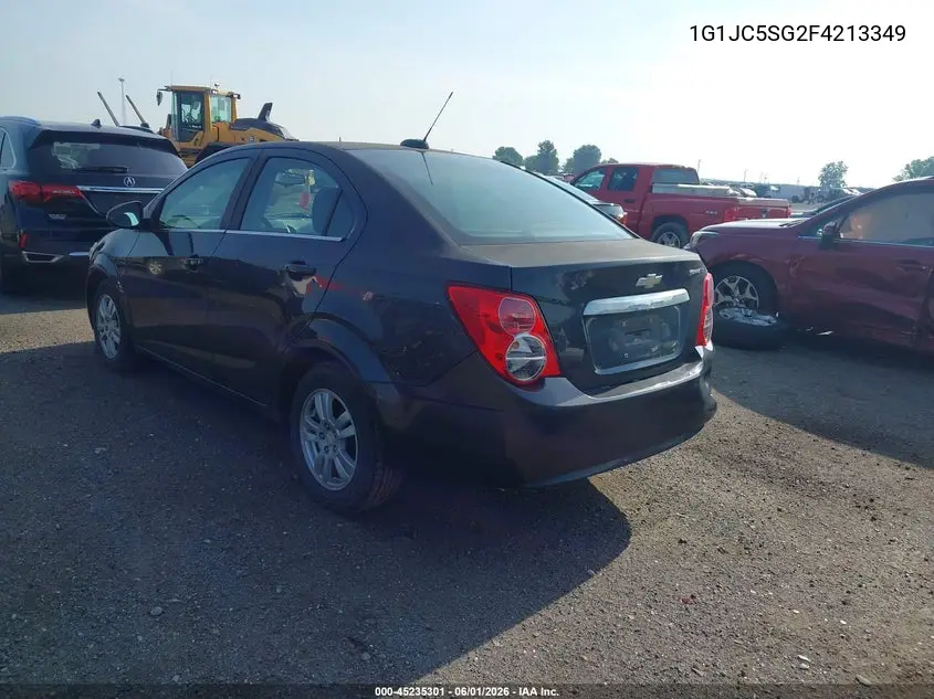 2015 Chevrolet Sonic Lt Auto VIN: 1G1JC5SG2F4213349 Lot: 45235301