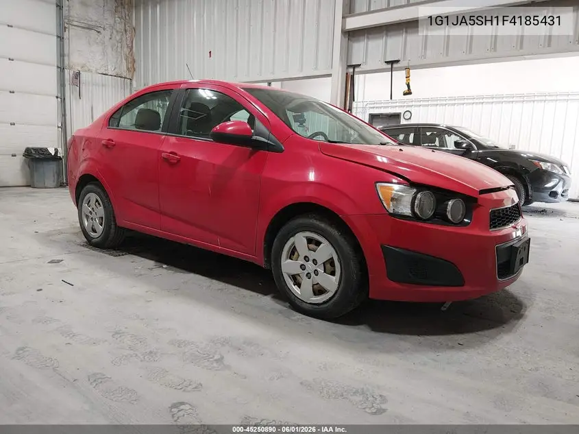 2015 Chevrolet Sonic Ls Auto VIN: 1G1JA5SH1F4185431 Lot: 45250890
