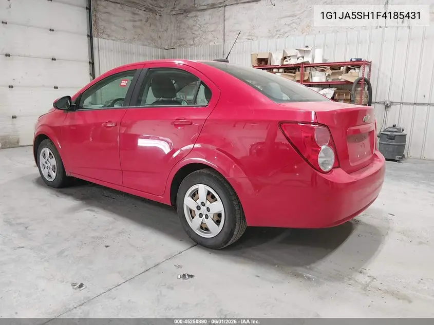 2015 Chevrolet Sonic Ls Auto VIN: 1G1JA5SH1F4185431 Lot: 45250890