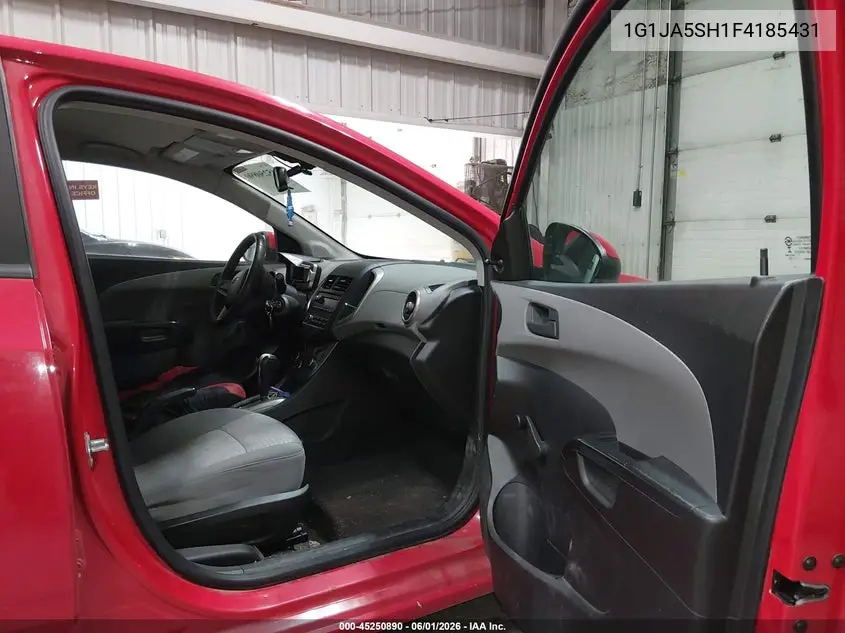 2015 Chevrolet Sonic Ls Auto VIN: 1G1JA5SH1F4185431 Lot: 45250890