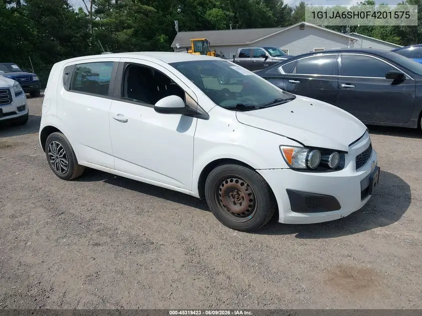 2015 Chevrolet Sonic Ls Auto VIN: 1G1JA6SH0F4201575 Lot: 45319423