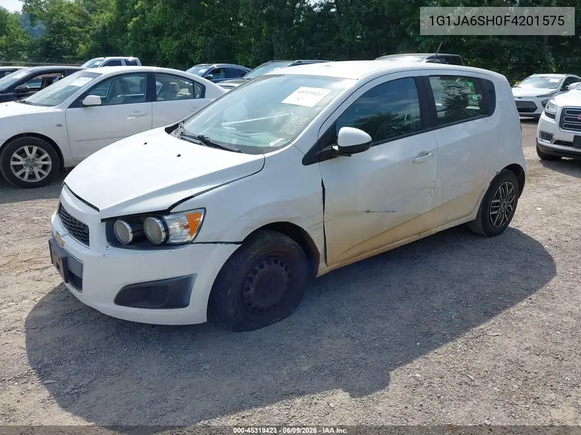 2015 Chevrolet Sonic Ls Auto VIN: 1G1JA6SH0F4201575 Lot: 45319423