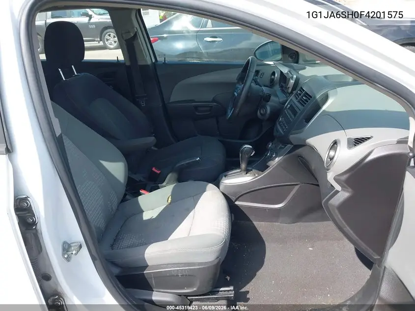 2015 Chevrolet Sonic Ls Auto VIN: 1G1JA6SH0F4201575 Lot: 45319423