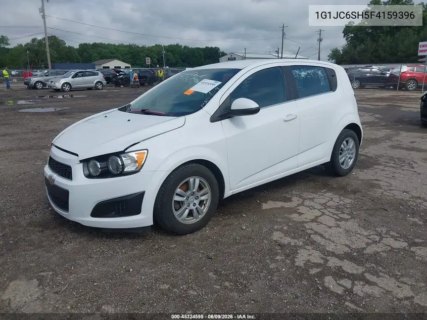 2015 Chevrolet Sonic Lt Auto VIN: 1G1JC6SH5F4159396 Lot: 45324595