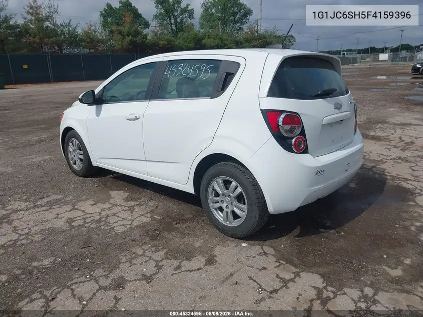 2015 Chevrolet Sonic Lt Auto VIN: 1G1JC6SH5F4159396 Lot: 45324595