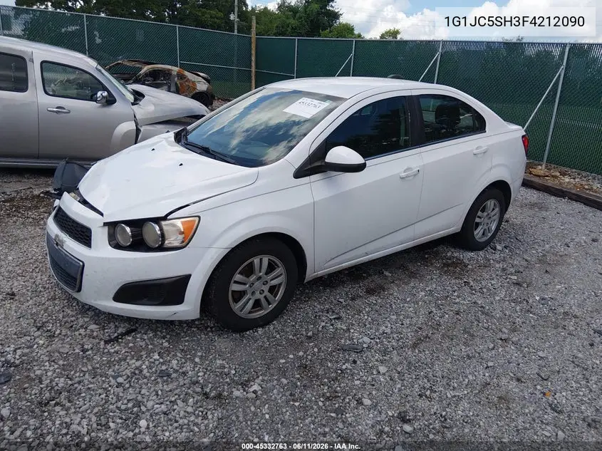 2015 Chevrolet Sonic Lt Auto VIN: 1G1JC5SH3F4212090 Lot: 45332763