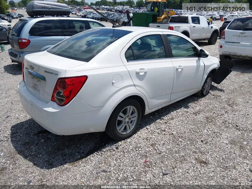 2015 Chevrolet Sonic Lt Auto VIN: 1G1JC5SH3F4212090 Lot: 45332763