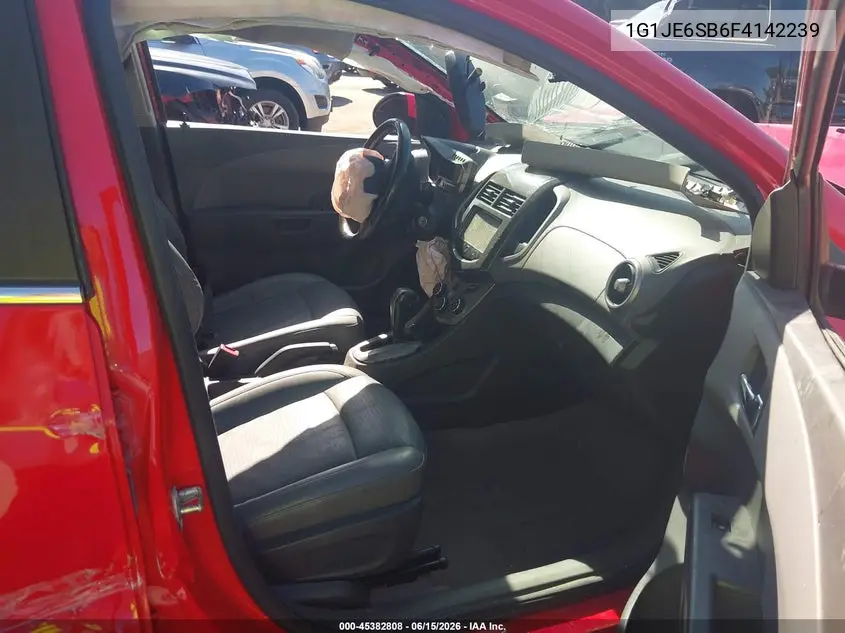 2015 Chevrolet Sonic Ltz Auto VIN: 1G1JE6SB6F4142239 Lot: 45382808