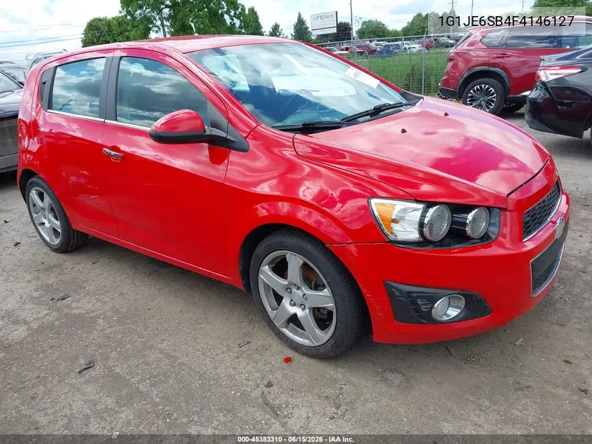2015 Chevrolet Sonic Ltz Auto VIN: 1G1JE6SB4F4146127 Lot: 45383310