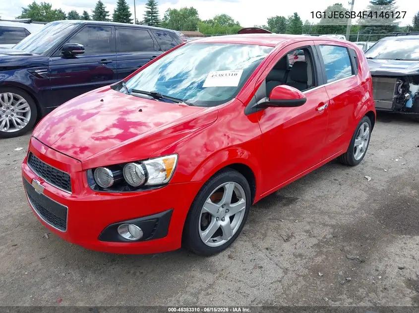2015 Chevrolet Sonic Ltz Auto VIN: 1G1JE6SB4F4146127 Lot: 45383310