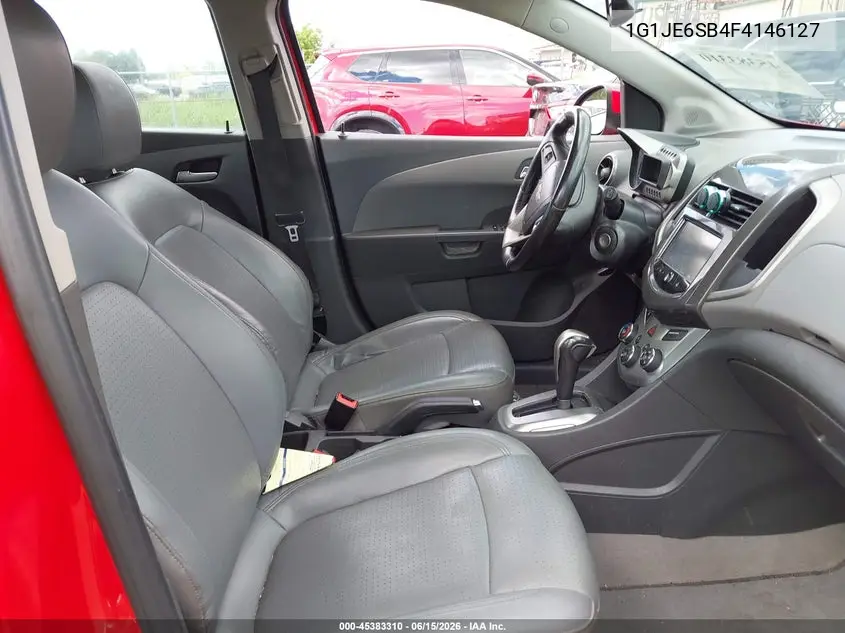 2015 Chevrolet Sonic Ltz Auto VIN: 1G1JE6SB4F4146127 Lot: 45383310