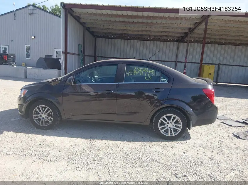 2015 Chevrolet Sonic Lt Auto VIN: 1G1JC5SH3F4183254 Lot: 45391773