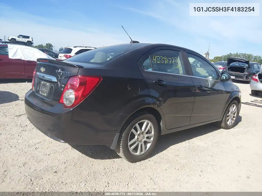 2015 Chevrolet Sonic Lt Auto VIN: 1G1JC5SH3F4183254 Lot: 45391773