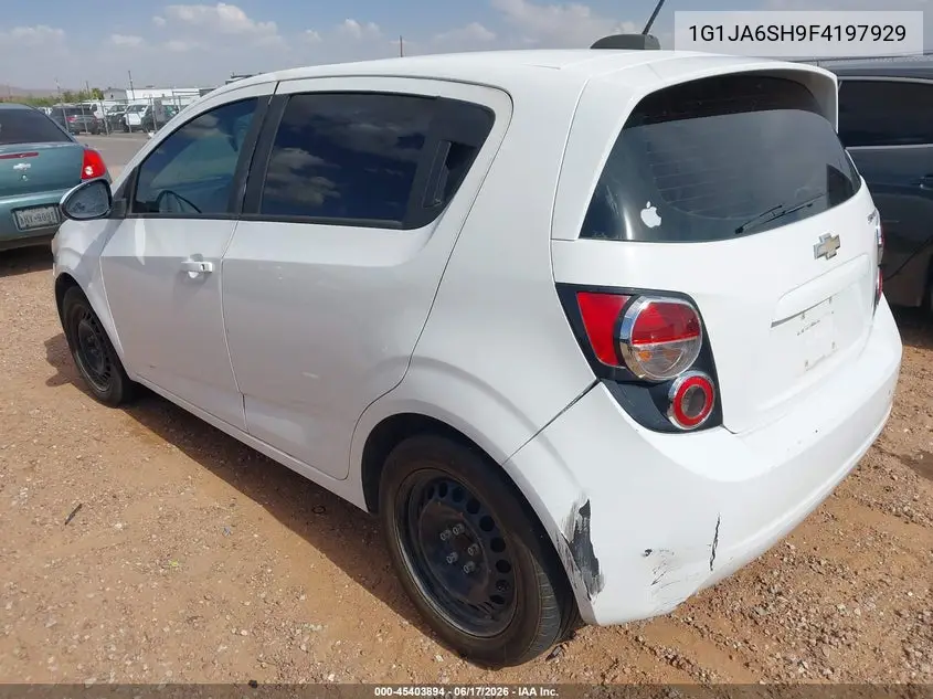 2015 Chevrolet Sonic Ls Auto VIN: 1G1JA6SH9F4197929 Lot: 45403894