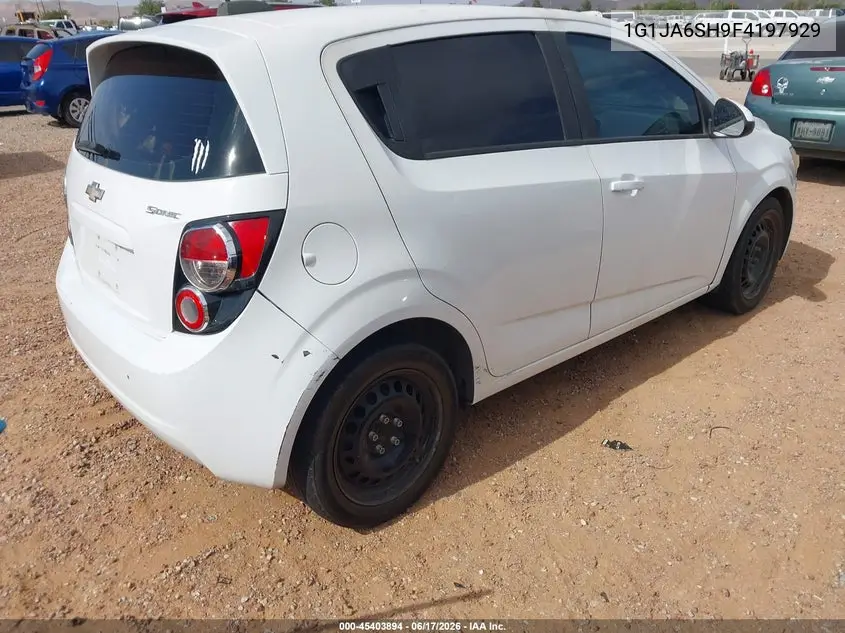 2015 Chevrolet Sonic Ls Auto VIN: 1G1JA6SH9F4197929 Lot: 45403894