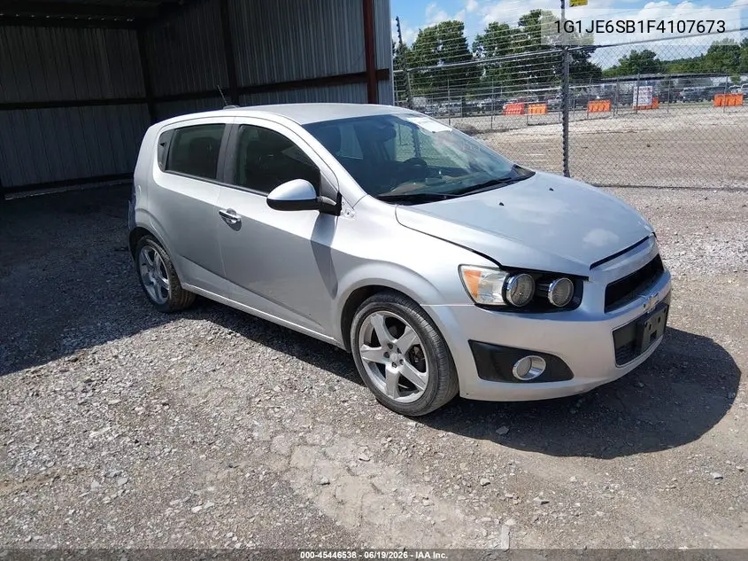 2015 Chevrolet Sonic Ltz Auto VIN: 1G1JE6SB1F4107673 Lot: 45446538