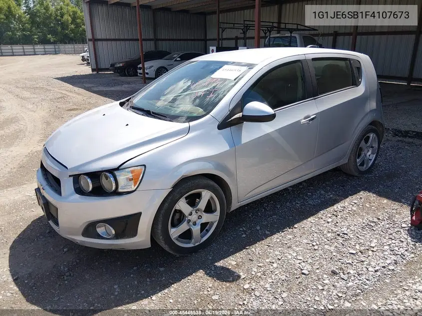 2015 Chevrolet Sonic Ltz Auto VIN: 1G1JE6SB1F4107673 Lot: 45446538