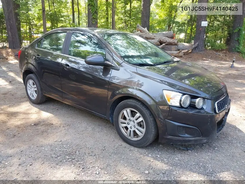 2015 Chevrolet Sonic Lt Auto VIN: 1G1JC5SH9F4140425 Lot: 45504640