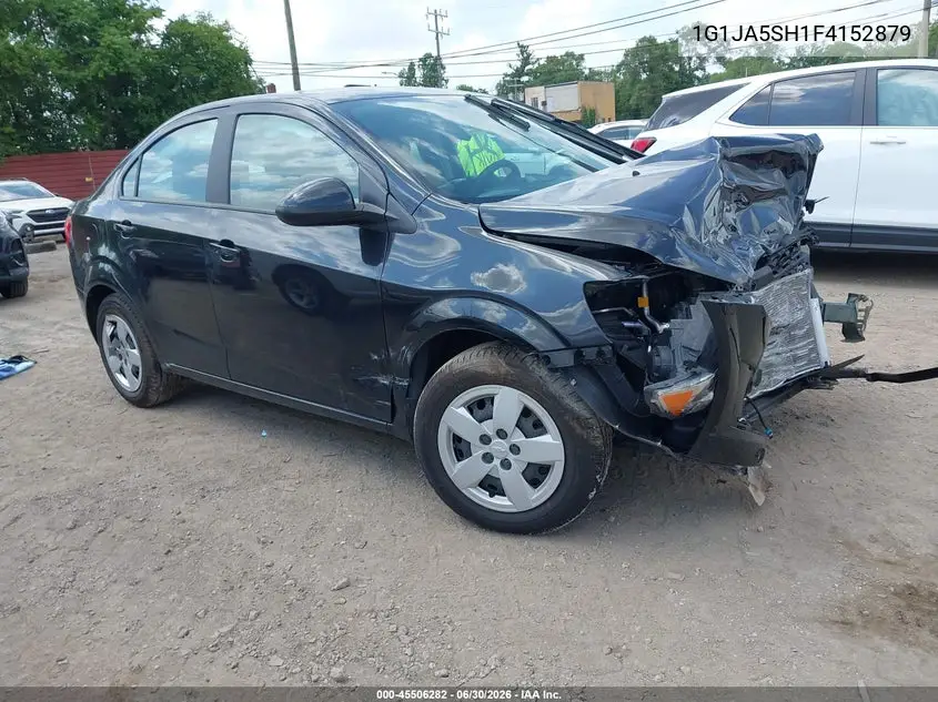 2015 Chevrolet Sonic Ls Auto VIN: 1G1JA5SH1F4152879 Lot: 45506282
