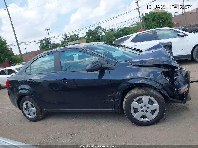 2015 Chevrolet Sonic Ls Auto VIN: 1G1JA5SH1F4152879 Lot: 45506282