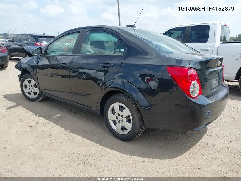 2015 Chevrolet Sonic Ls Auto VIN: 1G1JA5SH1F4152879 Lot: 45506282