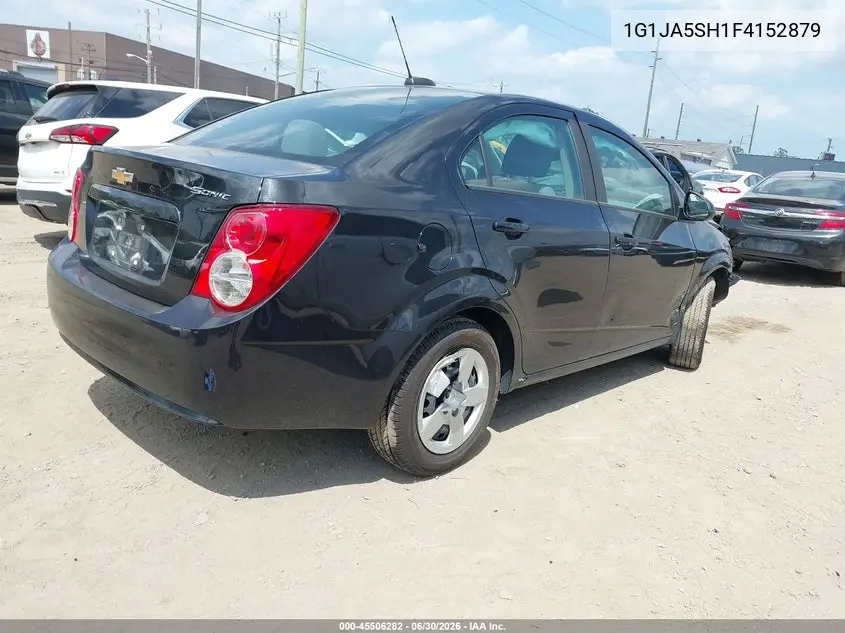 2015 Chevrolet Sonic Ls Auto VIN: 1G1JA5SH1F4152879 Lot: 45506282