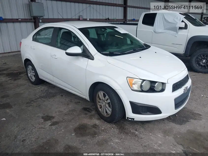 2015 Chevrolet Sonic Lt Auto VIN: 1G1JC5SH9F4111569 Lot: 45590768