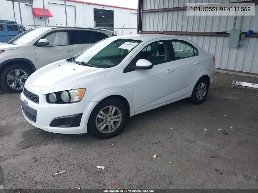 2015 Chevrolet Sonic Lt Auto VIN: 1G1JC5SH9F4111569 Lot: 45590768