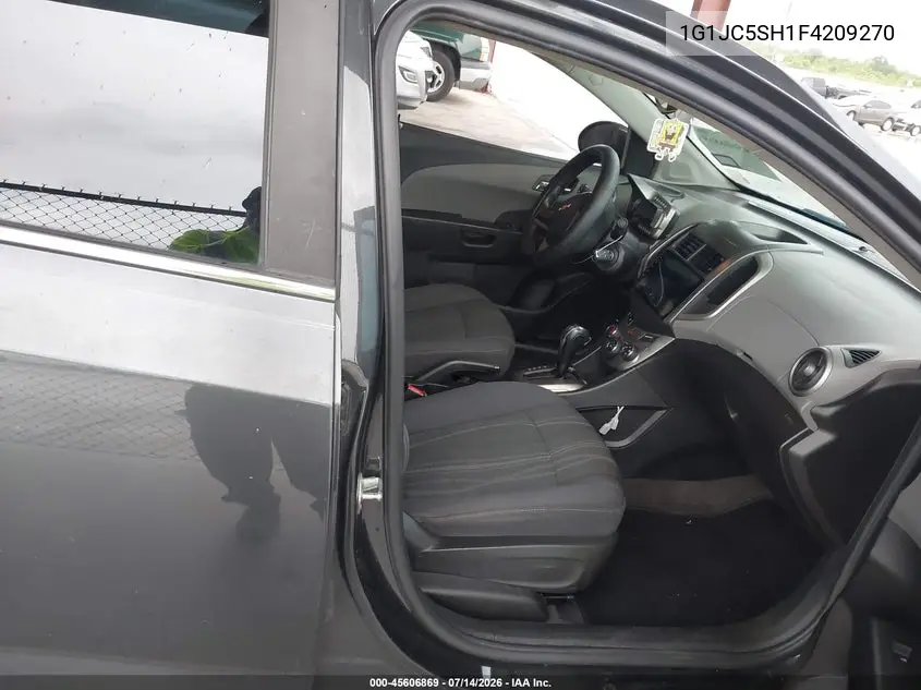 2015 Chevrolet Sonic Lt Auto VIN: 1G1JC5SH1F4209270 Lot: 45606869