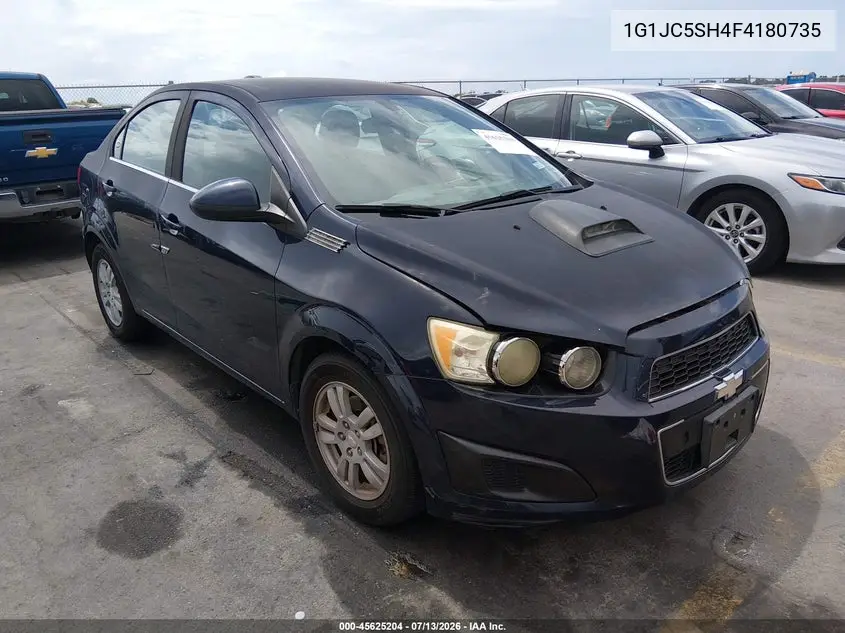 2015 Chevrolet Sonic Lt Auto VIN: 1G1JC5SH4F4180735 Lot: 45625204