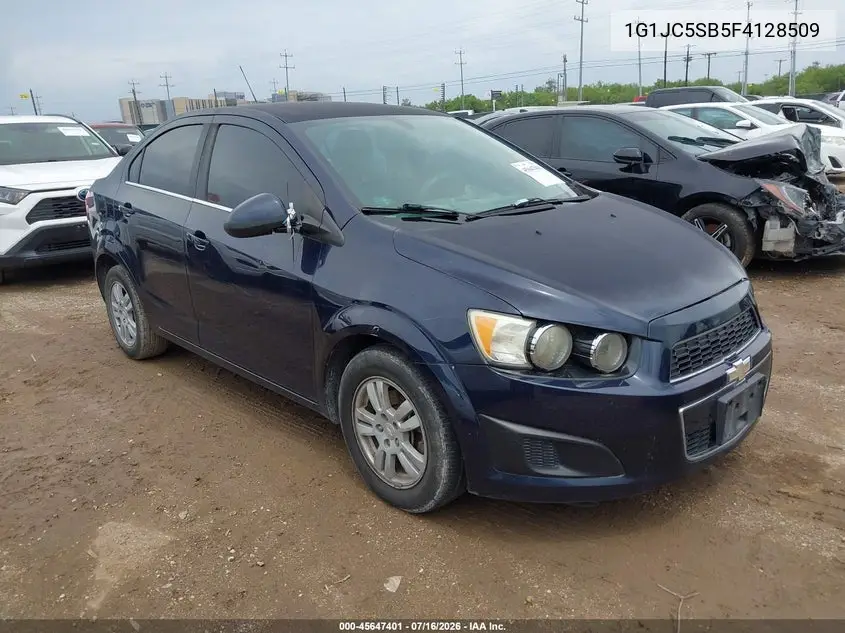 2015 Chevrolet Sonic Lt Auto VIN: 1G1JC5SB5F4128509 Lot: 45647401